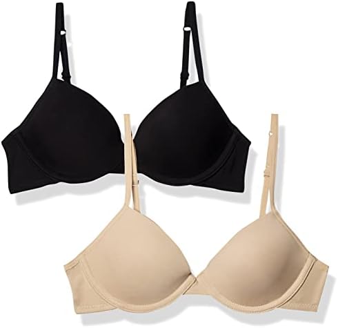 Amazon.com: Vanity Fair Girls Wireless Molded Pullover Bra, 2-Pack