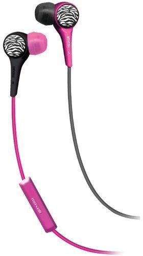 Maxell 190349 Wild Things With Mic - Pink/Black