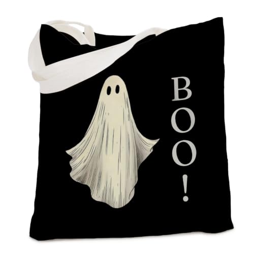 YPZPSJB Halloween Ghost Boo Tote Bag