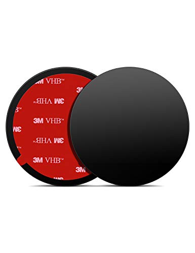 3M VHB Sticky Adhesive Pad Replacement for Dashboard/Dash Cam Suction Cup Mount, 80 mm/3.15