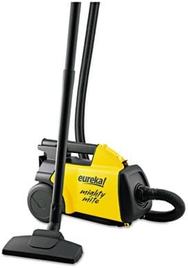 Lightweight Mighty Mite Canister Vacuum, 9A Motor, 8.2 lb, Yellow