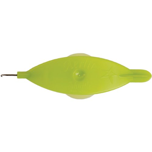 Aerlit Tatting Shuttle With 2 Bobbins-Key Lime Pie