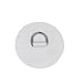 YYST 1 pcs Stainless Steel D-Ring Pad PVC D Patch for PVC Inflatable Boat Raft Dinghy Kayak SUP
