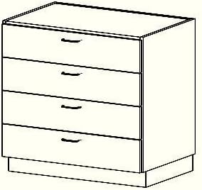 Case Systems - B4040302448 - 4 DRAWER CAB 302448 (Each)