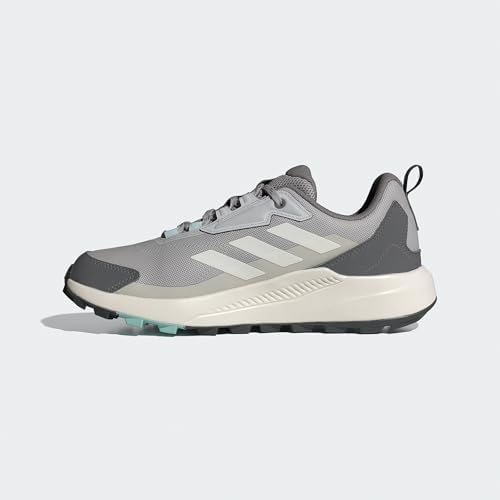 Damen Terrex Anylander Hiking Hiking Shoes, Grey Two/Chalk White/Wonder Alumina, 42 EU