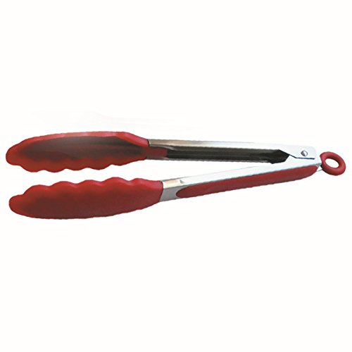 2pcs/set 9inch 12inch Silicone Kitchen Tongs Sets Salad BBQ Tongs Kitchen Bakeware Accessories Utensils Gift