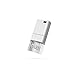 Leef Ice USB 2.0 32GB High-speed USB Flash Drive with Soft-glow LED and PrimeGrade Memory (White)