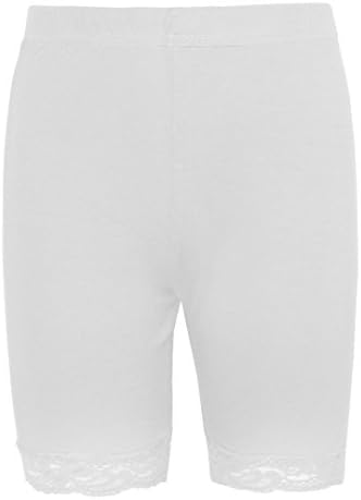 white cycling shorts
