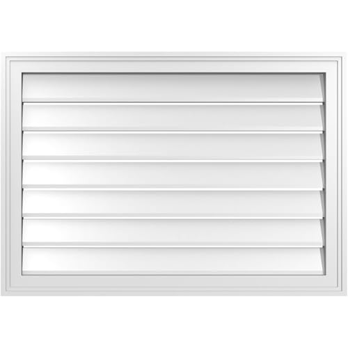 Signature Urethane GVSVE34X2402SF Vertical Brickmould Frame, Primed Tan Signatu…
