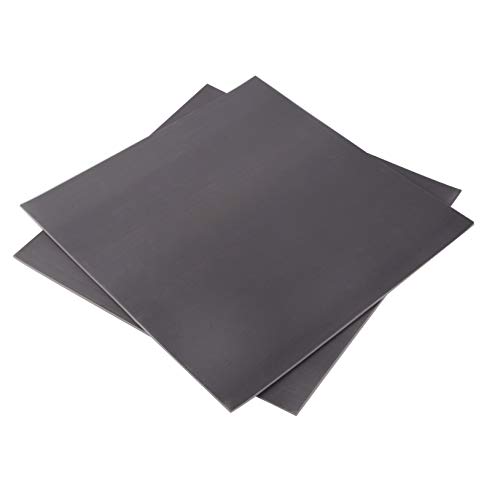 Falling in Art Soft Linoleum Carving Block, 6 Inches by 6 Inches, Gray, 2-Pack