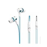 Headphones,Generic In-Ear Earphones Earbuds with Mic,Noise Isolation for all kinds of devises with Jack in 3.5mm(white)