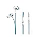 Headphones,Generic In-Ear Earphones Earbuds with Mic,Noise Isolation for all kinds of devises with Jack in 3.5mm(white)