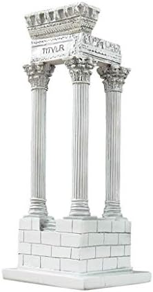 像古代ローマ建築モデル工芸品ジュエリークリエイティブデスクトップクラフトホームデコレーションリビングルームポーチ調査など Joey Han デポー