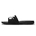 Nike SB Benassi Solarsoft Mens Slide Sandals Black/White-Men 10.0, Women 11.5