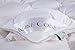 ROSECOSE Luxurious Heavy Goose Down Comforter Twin Size Duvet Insert Pinch Pleat 1200 Thread Count 750+ Fill Power 100% Cotton Shell Hypo-allergenic Down Proof with Tabs (Twin, White,Pinch Pleat)