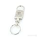 Au-TOMOTIVE GOLD Satin Valet Keychain for Nissan Pathfinder (Chrome)