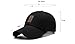 ERIC YIAN Baseball cap Twill Adjustable Hat Men Women Cotton Goft Outdoor Headwear