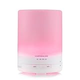 [Birthday Gift] HAMSWAN 300ml Essential Oil Diffuser Aroma Diffuser Humidifier with 3 Timer Settings 7-Color Changing LED Light Suitable for Living Room Office Child's Room Yoga and Spa Room