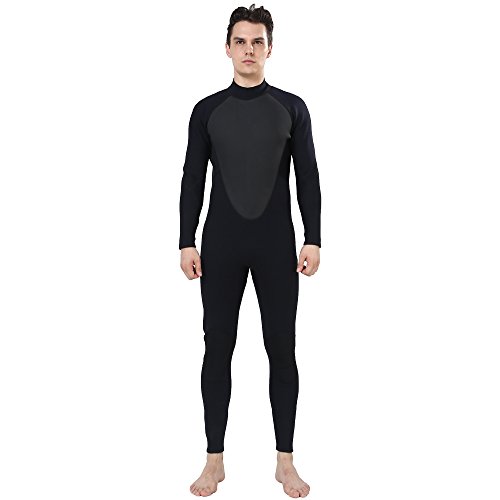 Realon wetsuit men 3mm cr diving surfing suit snorkelin…
