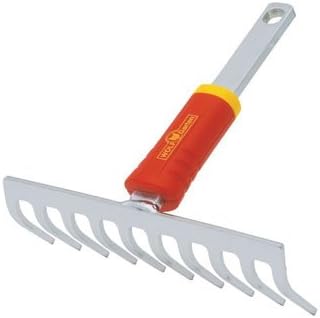 Wolf Garten DSM19 Multi-Change Soil Rake, Red and Yellow, 19cm