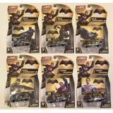 2016 Nascar Authentics 1:64 - Batman Vs Superman: Dawn Of Justice - Set Of 6 Die-Cast Cars Dale Earnhardt Jr #88 Batman & Jimmie Johnson #48 Superman 1/64 Scale Diecast Nascar Authentics