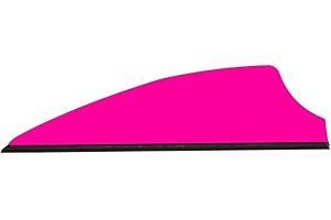 Q2i Fusion-II 2.1" Shield Cut Arrow Vanes - Pack of 36, Lightweight Fletching Vanes with Tri-Fusion Vane Adhesion Technology for Archery Accessories, Arrow Fletchings