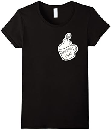 Womens Death And Afterlife Before Decaf - Coffee Caffeine Tshirt Medium Black