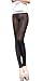 LinvMe Women's Sexy See Through Sheer Tight Pants Nylon Legging S Black