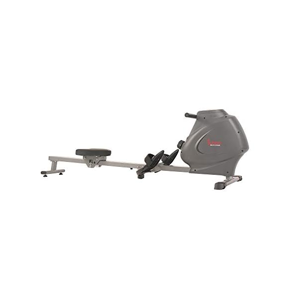 Sunny Health & Fitness Magnetic Rowing Machine for Home Exercise, Quiet & Smooth Rower with Compact Storage and Optional Free SunnyFit App Connectivity - Image 3