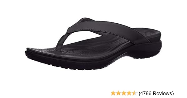 crocs capri v sequin casual lightweight beach flip flop