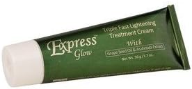 Express Glow Triple Fast Lightening Gel and Soap Combo with Grapeseed Oil by Express glow