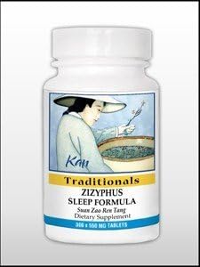 Zizyphus Sleep Formula 300 Tablets by Kan Herbs by Kan Herbs