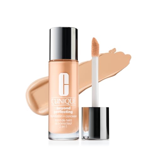 Clinique Beyond Perfecting Liquid Lightweight Full-Coverage Foundation + Concealer For Dry Combination To Oily Skin Types