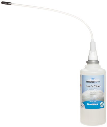 Rubbermaid Commercial Enriched Foam Free 'n Clean Soap Refill, 800 ml, Pack of 4, FG750389