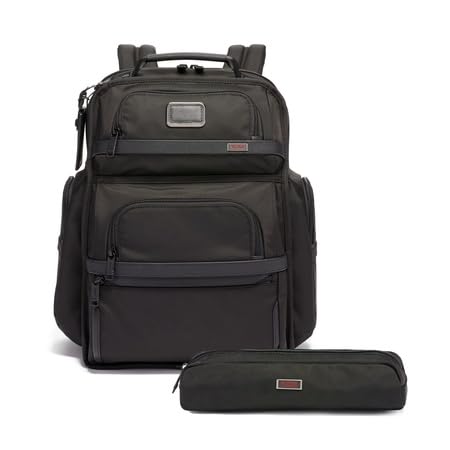TUMI Alpha Brief Pack 15 Inch Computer Backpack (Black