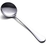 HAPPY KIT Soup Spoons, 8-Piece Premium Soup Spoons