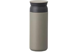 KINTO 20944 Travel Tumbler, 16.9 fl oz (500 ml), Khaki, Double Wall Vacuum Construction, Heat and Cold Retention