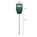 Alotpower Soil Moisture Sensor Meter 2 Pack, Moisture Sensor Hygrometer for Garden, Farm, Lawn Plants Indoor & Outdoor(No Battery Needed)