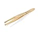 24K Gold Plated Straight Tweezers by Niegeloh. Made in Solingen, Germany