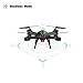 K200 FPV RC Drones with Camera Live Video 720P HD Wi-Fi 4 Channel 2.4Ghz 6-Axis Gyro Quadcopter for Beginners Kids Adults- Altitude Hold, One Key Start, Headless Mode, 3D Flips (Black)