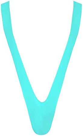 Dealsutra Men's Fancy Key Hole Thong (Green)
