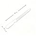 Yeshan Stainless Steel Triple-cut Double Side Nail File and Nail Cleaner Tip,Pack of 2