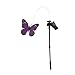 Creative Motion Solar Powered Flickering Monarch Butterfly, Purple