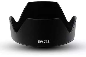 BIZOE EW-73B Camera Lens Hood Intended for Canon EF-S 18-135mm f/3.5-5.6 is STM Lens Camera 60D/70D/80D/90D/6D2/7D2/77D/600D/