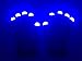 Multiple Function Light Up Red, Green, Blue LED Gloves