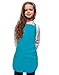 MLWYQOJ QISEMDUM Blue Kids Apron,Childrens Smock for Classroom Crafts and Paniting Cooking Bake
