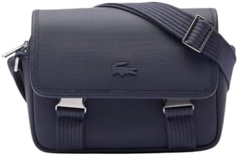 Amazon.com: Lacoste Men's L.12.12 Branded Zippered Small Flat Bag