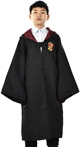 Miliano Embroidered Hooded Cloak Robe Cosplay Costume Kids/Audlt Size