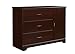 Storkcraft Brookside 3 Drawer Combo Dresser (Espresso) – Baby and Kids Bedroom Organizer, Nursery Chest, Storage Dresser With Drawers, Universal Design