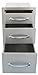 SUNSTONE B-TD18 14-Inch Flush Triple Access Drawer